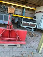 Aanhanger dubbelassig ongeremd, Ophalen