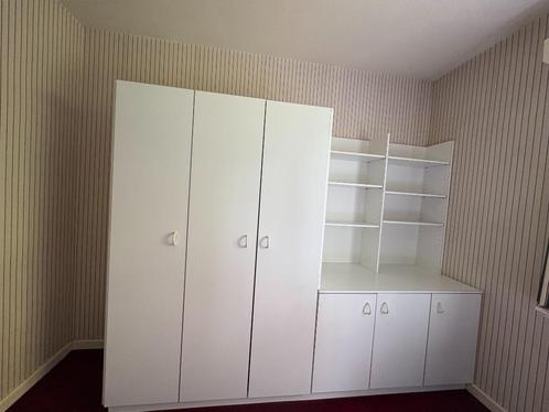 Kleerkast, boekenkast en bureau voor kot/kinderkamer, Huis en Inrichting, Kasten | Kleerkasten, Gebruikt, 150 tot 200 cm, 150 tot 200 cm
