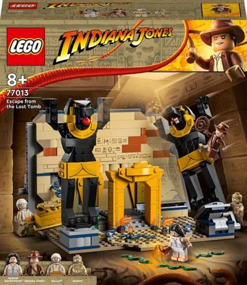 LEGO Indiana Jones 77013 Ontsnapping uit de verborgen tombe beschikbaar voor biedingen