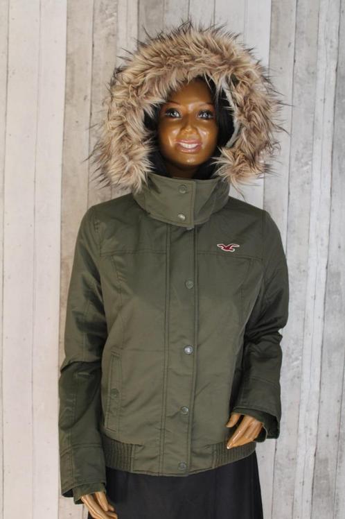 Hollister All weather jacket met kap Groen Medium, Vêtements | Femmes, Vestes | Hiver, Comme neuf, Taille 38/40 (M), Vert, Enlèvement ou Envoi