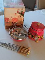Fondue set retro., Ophalen, Gebruikt