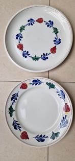 Gebakschaal en platte schaal - Boetenbont, Huis en Inrichting, Keuken | Servies, Ophalen, Nieuw, Schaal of Schalen, Boerenbont