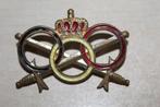 sportbrevet metaal, Verzamelen, Militaria | Algemeen, Verzenden, Landmacht, Embleem of Badge