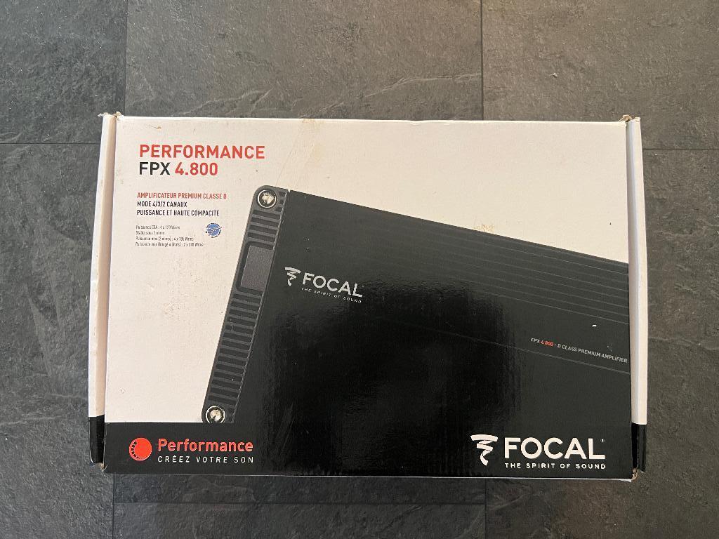 Focal fpx 4.800, Auto diversen, Autospeakers, Zo goed als nieuw, Ophalen of Verzenden