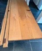 Massief eiken planken deur, Doe-het-zelf en Bouw, Deuren en Vliegenramen, Ophalen, Gebruikt, Hout