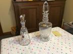 carafes en cristal  plus de 70 ans parfait état apd 40€, Ophalen