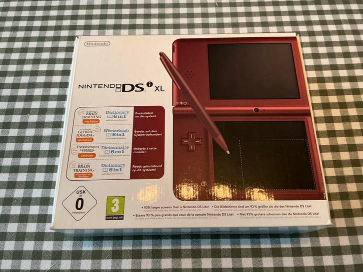 Nintendo DSi XL perfect, tas & 6 games, speelplezier cadeau!, Games en Spelcomputers, Spelcomputers | Nintendo DS, Zo goed als nieuw