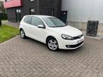 Volkswagen golf 6 benzine 1.4, Auto's, Euro 5, Stof, Parkeersensor, Wit