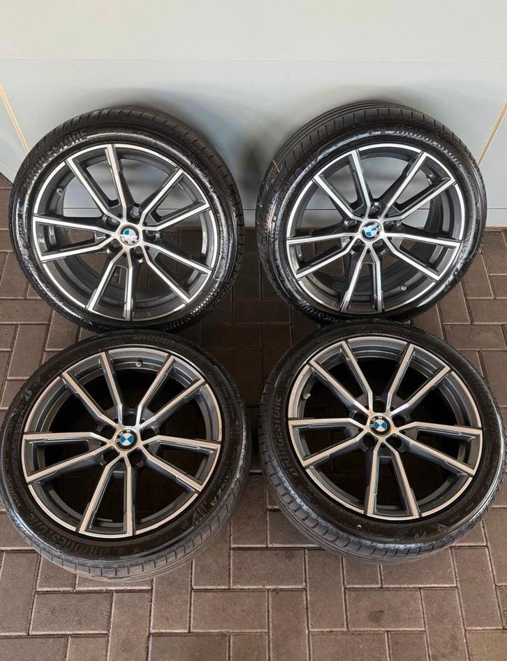 Originele BMW 3-serie en 4-serie wielen 5x112 hartafstand, Auto-onderdelen, Banden en Velgen, Banden en Velgen, All Season, 18 inch