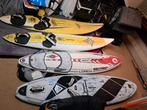 zeilen boards en carbongieken vinnen base etc, Watersport en Boten, Windsurfen, 7 m² of meer, Met draagtas, Overige typen, 300 cm of meer