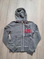 Cardigan/ sweater grijs met kap Terre Bleue maat S / 14 jaar, Kinderen en Baby's, Kinderkleding | Maat 164, Meisje, Trui of Vest