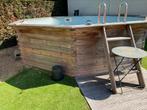 Hout zwembad, Tuin en Terras, Zwembaden, Gebruikt, Rechthoekig, Ophalen, 120 cm of meer
