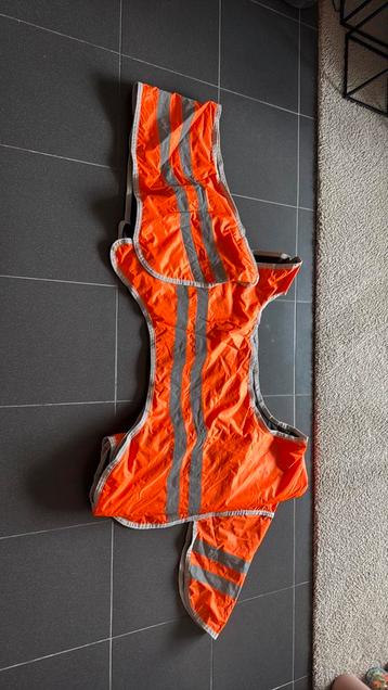 Uitrijdeken fluo winter - enkele keren gebruikt beschikbaar voor biedingen