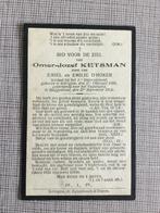 Soldaat O.Ketsman Zottegem gesneuveld Buggenhout 1914 WOI, Verzenden, Bidprentje