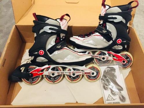 K2 Moto 100 - maat 42, Sport en Fitness, Skeelers, Zo goed als nieuw, Inline skates 4 wielen, K2, Ophalen of Verzenden