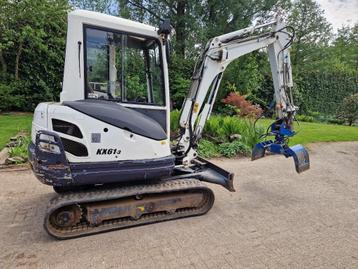 minigraver kubota kx 61, Zakelijke goederen, Machines en Bouw | Kranen en Graafmachines, Ophalen of Verzenden, Graafmachine