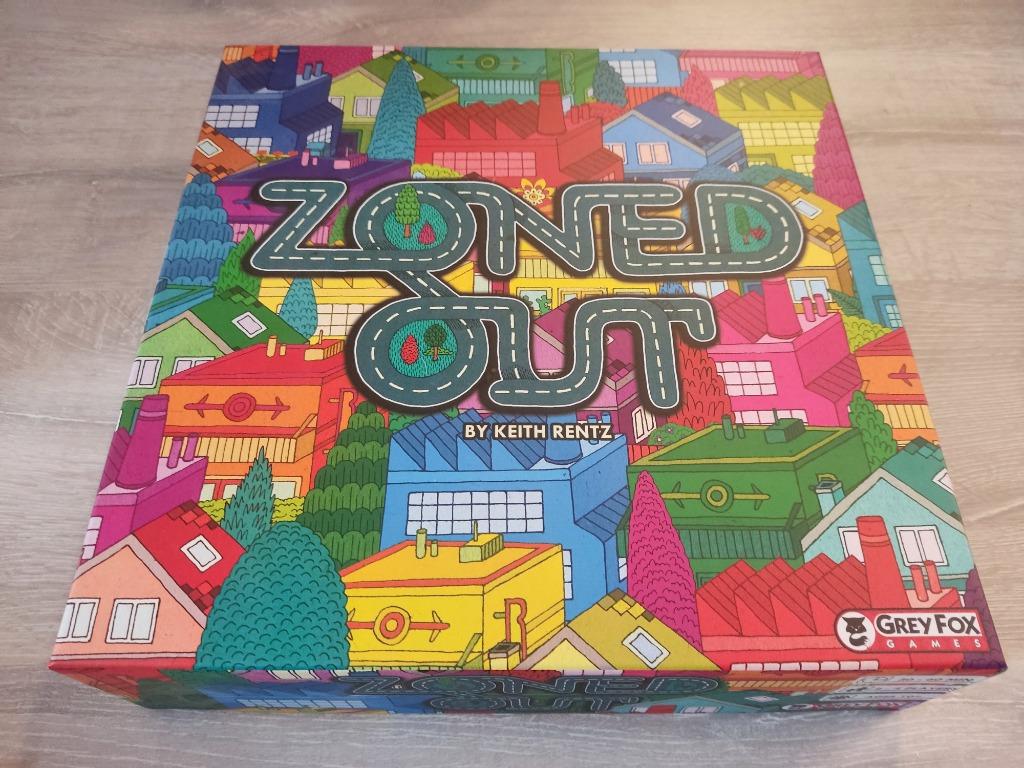 Zoned Out, Een of twee spelers, Ophalen of Verzenden, Nieuw, Grey Fox Games