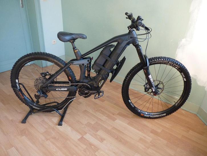 CUBE STEREO HYBRIDE HPC160 - UPGRADED, Fietsen en Brommers, Elektrische fietsen, Gebruikt, Cube, 50 km per accu of meer, Ophalen