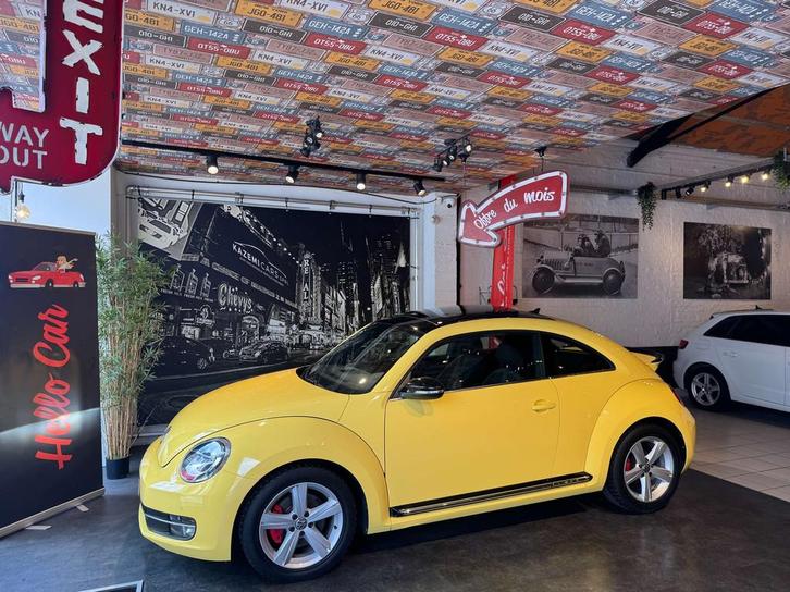 Volkswagen Beetle 2.0 TSI Sport * PANO * GPS * JANTES * KEYL, Auto's, Volkswagen, Bedrijf, Te koop, Beetle (Kever), ABS, Adaptive Cruise Control