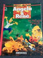 Angela & René - 2 - Het refrein is zwijn, Boeken, Gelezen, Ophalen of Verzenden, Eén stripboek