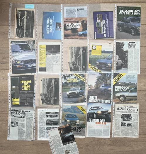 PEUGEOT 505 - ARTICLES, Livres, Autos | Brochures & Magazines, Peugeot, Enlèvement ou Envoi