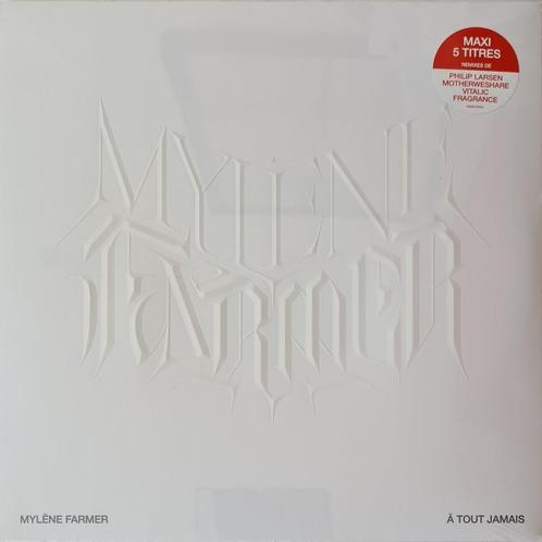 MYLENE FARMER  12" MAXI WHITE VINYL - A TOUT JAMAIS -  NEUF, CD & DVD, Vinyles | Pop, Neuf, dans son emballage, 2000 à nos jours