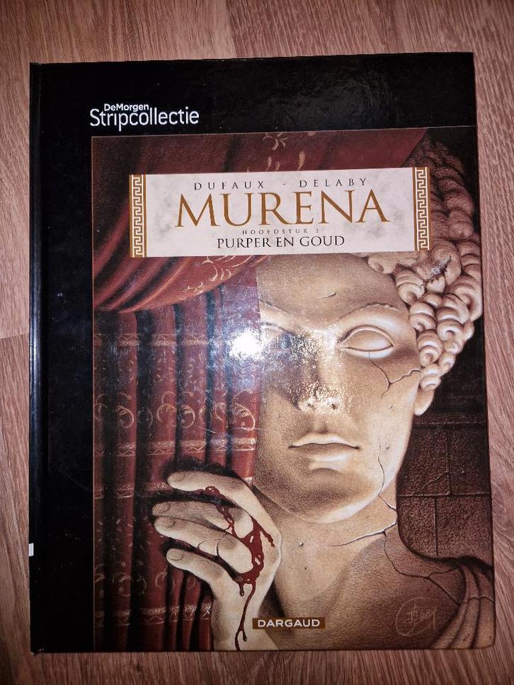 Murena hoofdstuk 1 purper en goud hard cover, Livres, BD, Utilisé, Une BD, Enlèvement ou Envoi