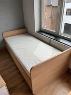 1 persoonsbed met lattenbodem en matras, Huis en Inrichting, Slaapkamer | Matrassen en Bedbodems, Ophalen, Gebruikt, 90 cm, Eenpersoons