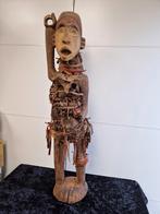Nkisi Nkondi - spijkerbeeld 115cm hoog, Antiek en Kunst, Ophalen