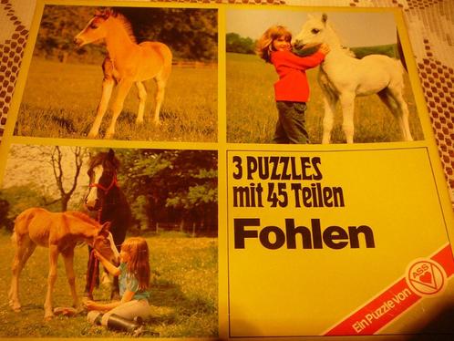 Puzzles 11 x avec animaux - Chevaux - chats, Enfants & Bébés, Jouets | Puzzles pour enfants, Comme neuf, 4 à 6 ans, Plus de 50 pièces