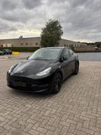 Tesla Model Y Long Range Dual Motor AWD, Auto's, Parkeersensor, Zwart, Leder, Elektrisch