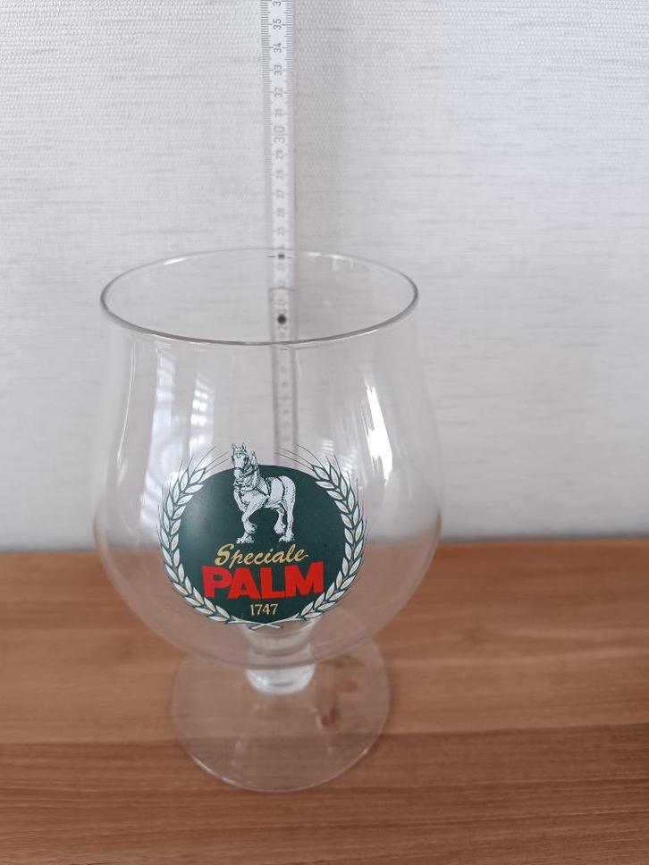 Zeer groot PALM bierglas collectors item, Verzamelen, Biermerken, Nieuw, Glas of Glazen, Palm, Ophalen of Verzenden