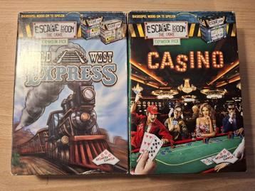 Escape Room the game expansion: Wild West Express en Casino beschikbaar voor biedingen