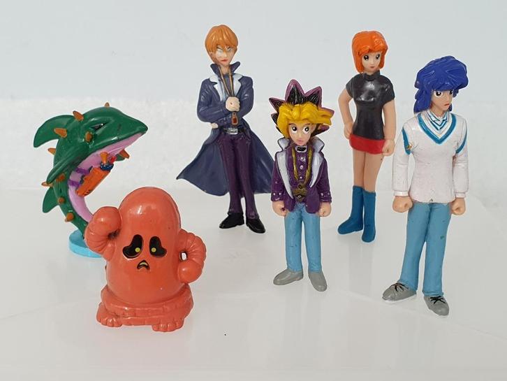 Lot van 6 Yu-Gi-Oh! figuren (2000-2001) (1), Verzamelen, Poppetjes en Figuurtjes, Gebruikt, Ophalen of Verzenden