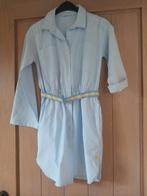 Lichtblauw gestreept kleedje jbc maat 140, Robe ou Jupe, Comme neuf, Enlèvement, JBC.