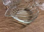 SET VAN 7 SINT JACOBS SCHELPEN IN PIREX, Ophalen, Zo goed als nieuw, Glas, Schaal of Schalen