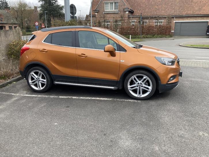 opel mokka x 1400turbo,weinig km ruil /overname mogelijk, Autos, Opel, Particulier, Mokka, ABS, Caméra de recul, Phares directionnels