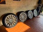 BMW VELGEN 19INCH MET WINTERBANDEN BMW 5 SERIE 6SERIE 7SERIE, Auto-onderdelen, Banden en Velgen, Banden en Velgen, Winterbanden