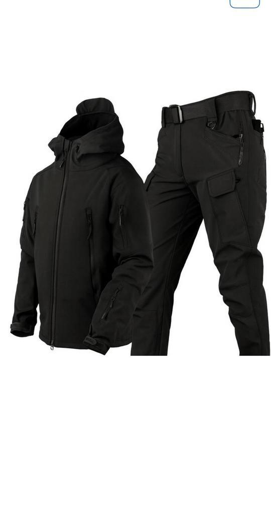 Tactische jas + broek / outdoor set, Sport en Fitness, Bergsport en Wandelen, Nieuw, Kleding, Ophalen of Verzenden