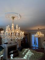 Prachtige kristallen luchters maria theresa, Huis en Inrichting, Lampen | Kroonluchters, Ophalen, Zo goed als nieuw