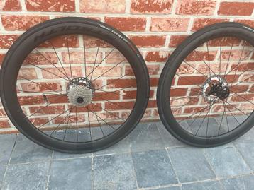 Stealth R45-SSL carbon disc wielen - ceramic - Nieuwstaat, Fietsen en Brommers, Fietsonderdelen, Ophalen