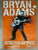 Poster Bryan Adams Sportpaleis 2004, Comme neuf, Enlèvement ou Envoi