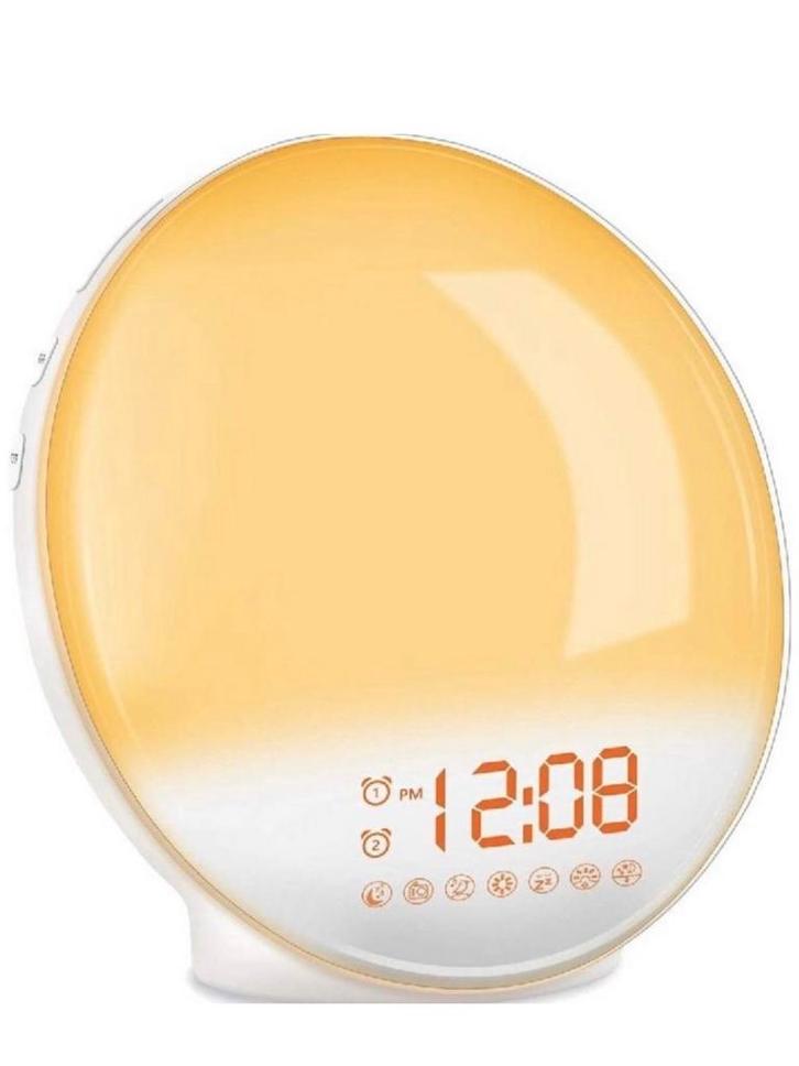 Wekkerradio met wake-up light, Elektronische apparatuur, Wekkers, Nieuw, Ophalen