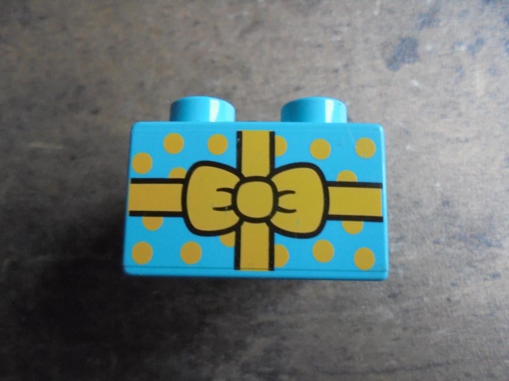 Lego Duplo Brick 2x2 (zie foto's), Ophalen of Verzenden, Gebruikt, Losse stenen, Duplo