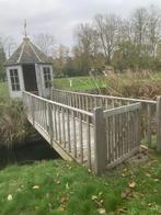 Charmant Houten Prieel en Brug – Kwaliteit en Karakter!, Tuin en Terras, Tuinhuizen, Ophalen, Blokhut, 250 tot 300 cm, Hout