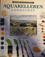 Aquarelleren Landschap, Enlèvement, Neuf, Peinture et dessin