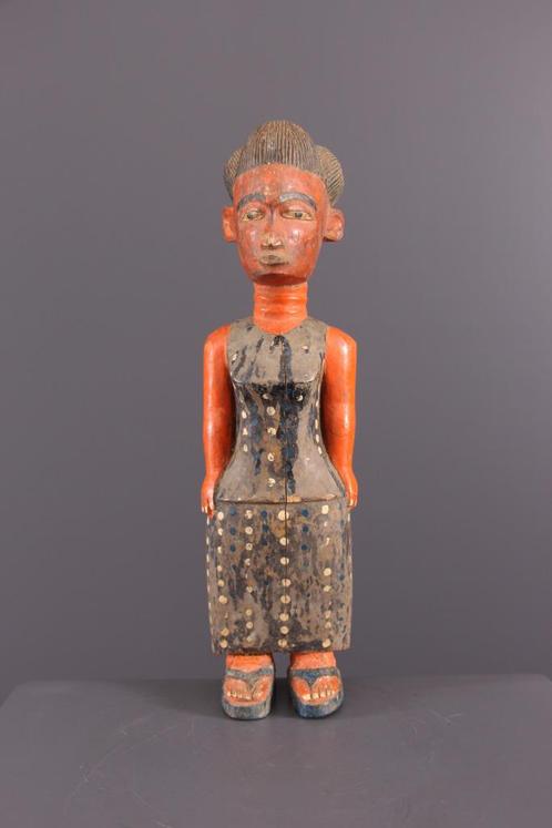 Art Africain - Statuette Blobo bia Baule "colon", Antiquités & Art, Art | Art non-occidental, Enlèvement ou Envoi