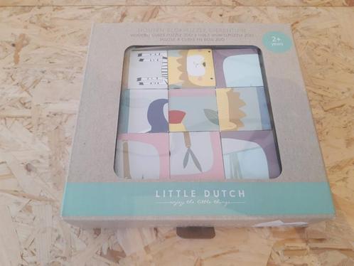 Little Dutch houten blokpuzzel dierentuin vanaf 2 jaar, Kinderen en Baby's, Speelgoed | Houten speelgoed, Zo goed als nieuw, Ophalen