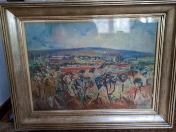 Huile sur toile de Renée PRINZ et MOMETAT  beschikbaar voor biedingen