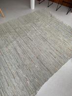 Chindi tapijt, vervaardigd uit leer., Rectangulaire, Enlèvement, 150 à 200 cm, Utilisé